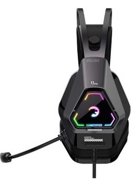Fujin Pro Siyah 7.1 Surround Hi-Fi Rgb Gaming Kulaklık (Memory Foam)