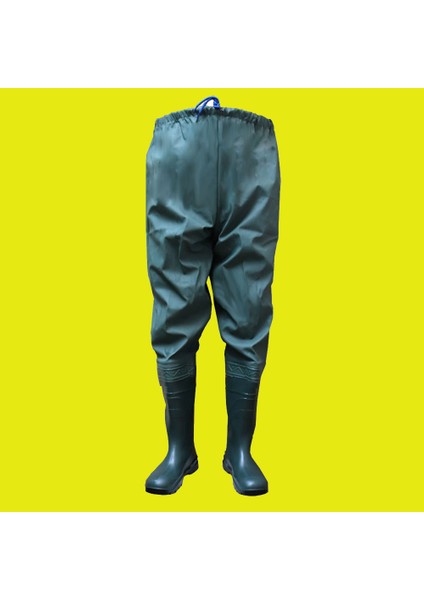 Motorcu Çizmeli Pantolon, Kurye Motorcu %100 Su Geçirmez Tek Alt Çizmeli Pantolon Dikişsiz Motorcu Dostu Çizme
