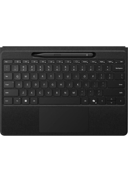 Microsoft - Surface Pro Copilot+ (11. Sürüm), Pro 10, 9, 8, x Uyumlu Q Us Ingilizce Flex Klavye ve Slim Pen 2 – Siyah – Y8U-00001