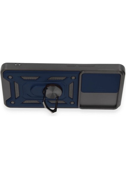 Xiaomi Mi 12T Pro Kılıf Pars Lens Yüzüklü Silikon - Lacivert Svlrs modelleri