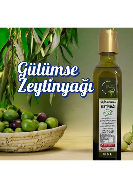Erken Hasat Soğuk Sıkım Natürel Sızma Zeytinyağı 500ML