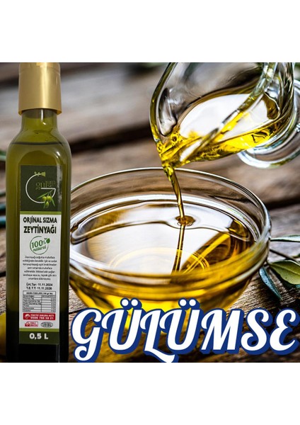 Erken Hasat Soğuk Sıkım Natürel Sızma Zeytinyağı 500ML