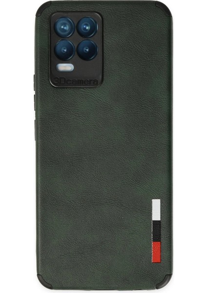 Realme 8 Kılıf Loop Deri Silikon - Yeşil Svlrs
