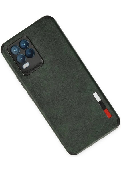 Realme 8 Kılıf Loop Deri Silikon - Yeşil Svlrs