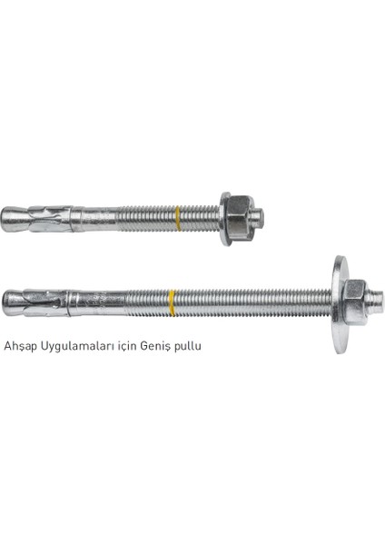 912240BAP 12-240/140 Klipsli Dübel