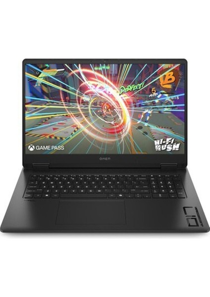 Omen 17-DB0020NT A44QREA Amd Ryzen 9-8945HS 32GB Ram 1tb SSD 8gb Nvıdıa Geforce RTX4060 17.3 Inç Fhd 144Hz Freedos Siyah Taşınabilir Bilgisayar