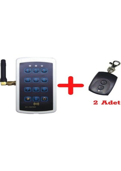 AC-1567RF Rf Uzaktan Okuyucu 2 Adet Rf-Rc Uzaktan Kumanda