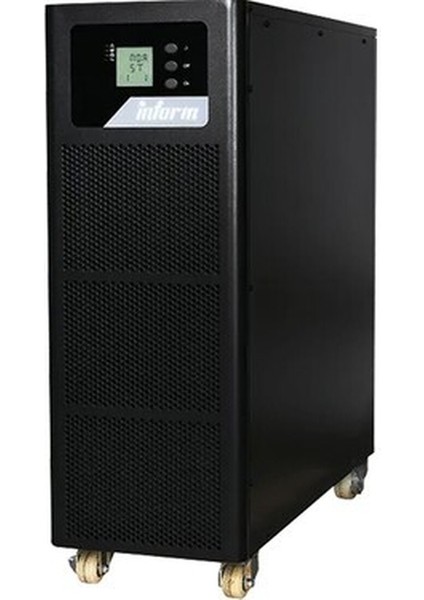 Inform Stark 10KVA 3f/3f LCD Onlıne Ups (Trıfaze) Kesintisiz Güç Kaynağı 6/14DK (16X9AH)