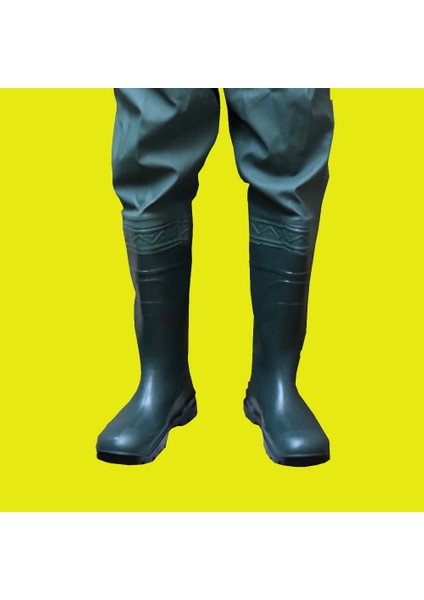 Motorcu Çizmeli Pantolon, Kurye Motorcu %100 Su Geçirmez Tek Alt Çizmeli Pantolon Dikişsiz Motorcu Dostu Çizme