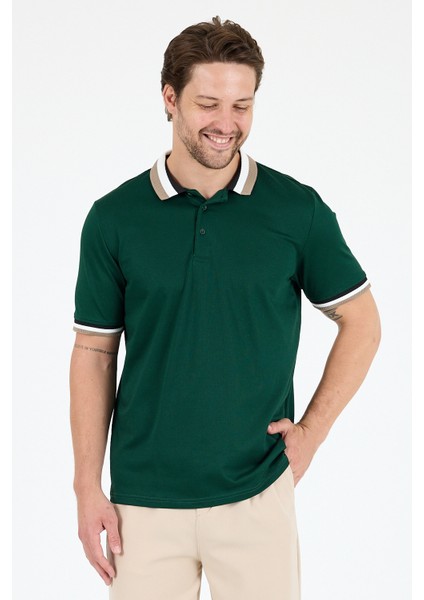 Erkek Amerikan Stil Polo Yaka T-Shirt Rahat Kesim, Yazlık Spor Tişört 5030 modelleri