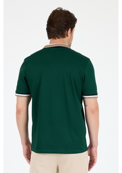 Erkek Amerikan Stil Polo Yaka T-Shirt Rahat Kesim, Yazlık Spor Tişört 5030 indirimleri