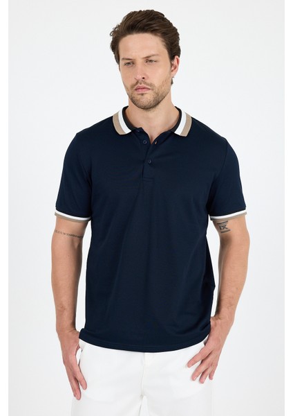 Erkek Amerikan Stil Polo Yaka T-Shirt Rahat Kesim, Yazlık Spor Tişört 5030 modelleri