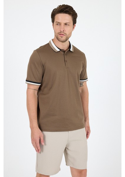 Erkek Amerikan Stil Polo Yaka T-Shirt Rahat Kesim, Yazlık Spor Tişört 5030 fiyatları