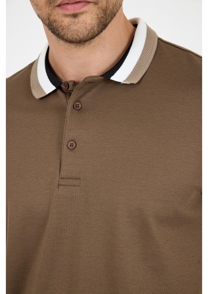 Erkek Amerikan Stil Polo Yaka T-Shirt Rahat Kesim, Yazlık Spor Tişört 5030 fırsatları