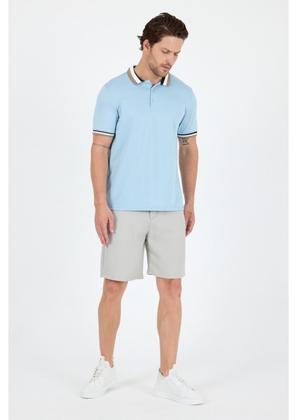 Erkek Amerikan Stil Polo Yaka T-Shirt Rahat Kesim, Yazlık Spor Tişört 5030 fiyatları
