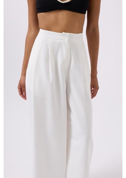 Casual Yüksek Bel Pantolon
