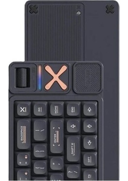 Iqunıx MAGI65 Pro Shadow Black Rgb Kablosuz Hotswap Mekanik Gaming Klavye