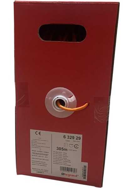 Legrand Cat6 Utp 23 Awg H.f. Data Kablo Turuncu