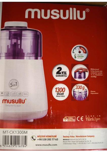 Doğrayıcı Rondo 1300W modelleri