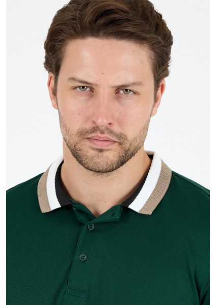 Erkek Amerikan Stil Polo Yaka T-Shirt Rahat Kesim, Yazlık Spor Tişört 5030 fırsatları