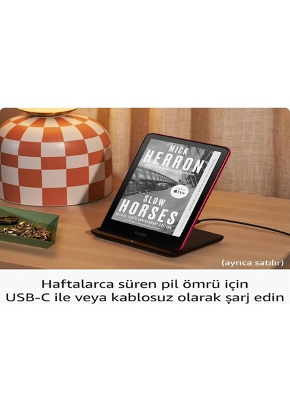 Kindle Paperwhite Signature Edition 12.nesil 32GB Kitap Okuyucu Metalik Siyah Siyah