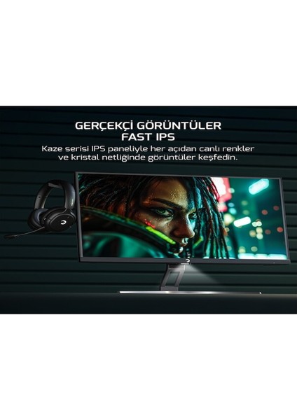 Kaze T10 24\" 200hz 0.5ms Fhd Fast IPS Gaming Monitör