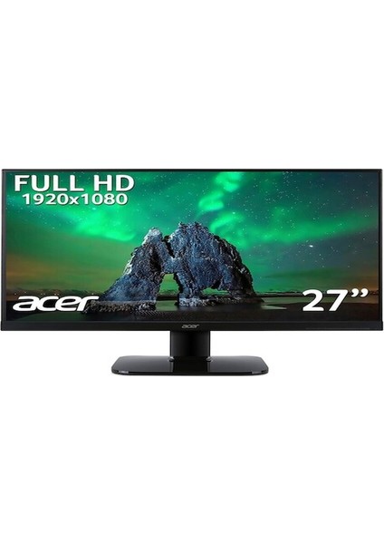 KA270HBMIX 27\" 1 Ms 100 Hz Vga+Hdmı+Hoparlör Freesync Full Hd Va LED Monitör