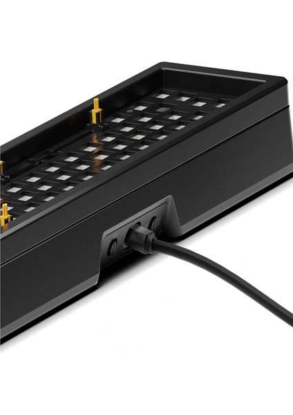 Gmmk 3 Pro Gaming Barebone Özel Klavye Iskeleti, Modüler Alüminyum Gövde ve Conta Sistemi, DEĞIŞTIRILEBILIR%100 Klavye, Ses Bastırıcı Köpük, Alüminyum Anahtar Plakası Ansı (S)