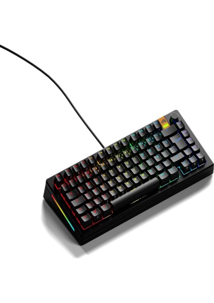 Gmmk 3 Hall Effect Gaming Türkçe Klavye%75, 8k Tepki Hızı, Değiştirilebilir Manyetik Anahtarlar, Modüler Conta Sistemi, Çift Baskı Pbt Tuş Başlıkları, Ansı (S)