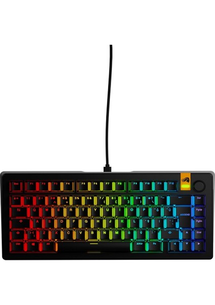 Gmmk 3 Hall Effect Gaming Türkçe Klavye%75, 8k Tepki Hızı, Değiştirilebilir Manyetik Anahtarlar, Modüler Conta Sistemi, Çift Baskı Pbt Tuş Başlıkları, Ansı (S)