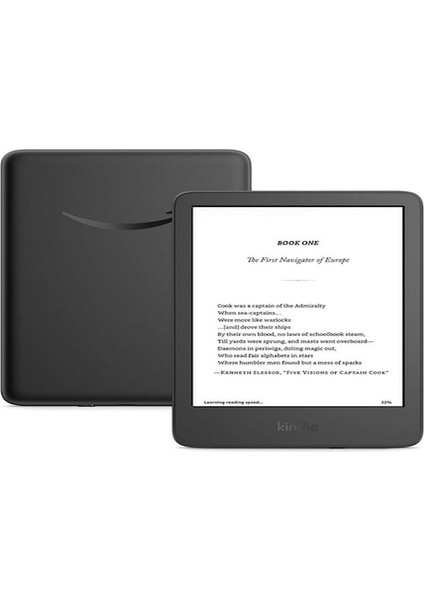 11.nesil 16GB Kitap Okuyucu Siyah Siyah