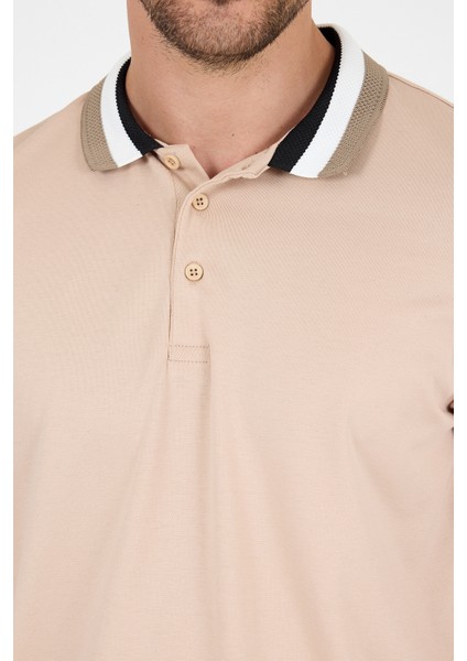 Erkek Amerikan Stil Polo Yaka T-Shirt Rahat Kesim, Yazlık Spor Tişört 5030 fırsatları
