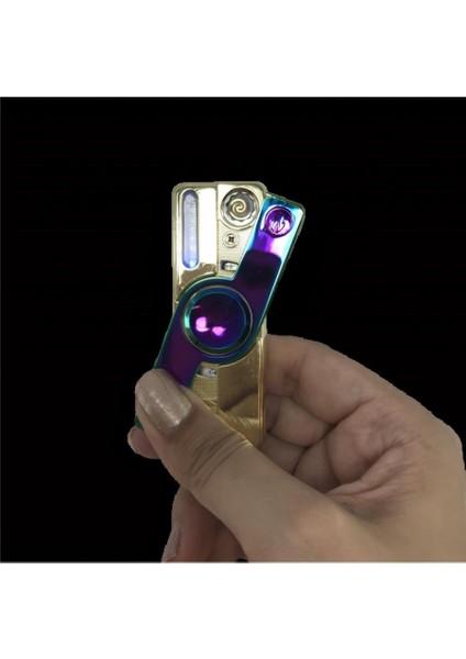 Kişiye Özel Metal Fidget Spinner Şarjlı Çakmak