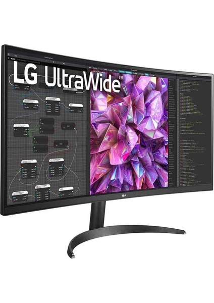 34WQ60C-B 34 Inç 21:9 Kavisli Ultrawide QHD(3440X1440) IPS Ekran