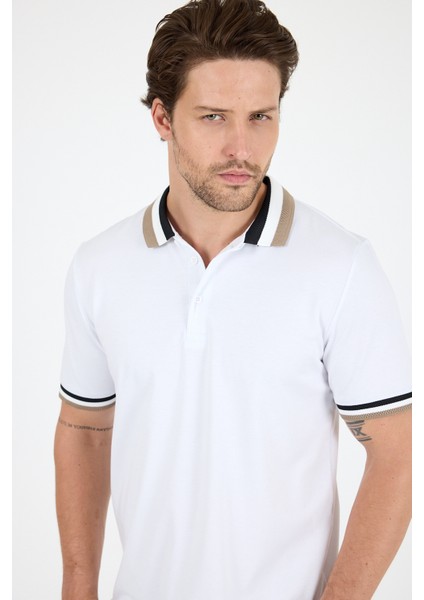 Erkek Amerikan Stil Polo Yaka T-Shirt Rahat Kesim, Yazlık Spor Tişört 5030 fiyatları