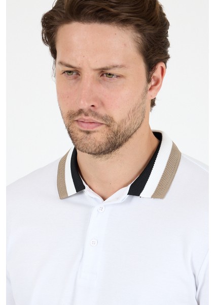 Erkek Amerikan Stil Polo Yaka T-Shirt Rahat Kesim, Yazlık Spor Tişört 5030 fırsatları