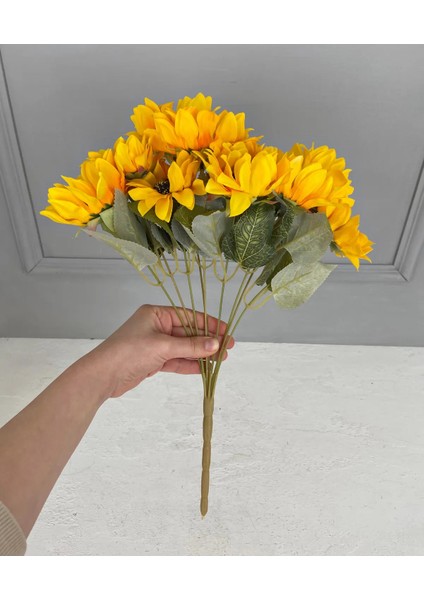 Lüks Ayçiçeği Buketi Sarı fiyatları
