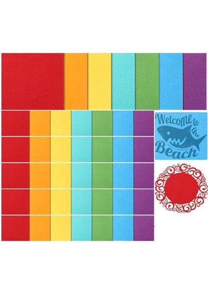 42 Yaprak Lazerle Kazınmış Malzemeler Lazerle Kazınmış Keçe Sayfalar (Yurt Dışından)