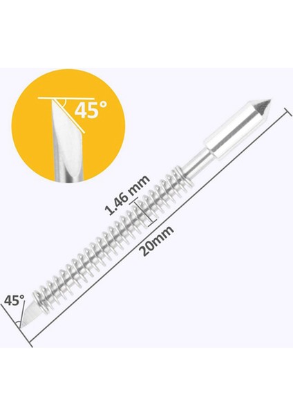 Graphtec CB09 CB09U Silhouette Cameo Tutucu 20 Adet Bıçaklı Kırmızı (Yurt Dışından) fırsatları