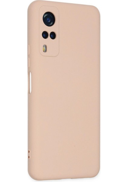 Vivo Y53S Kılıf Nano Içi Kadife Silikon - Pudra Svlrs fiyatları