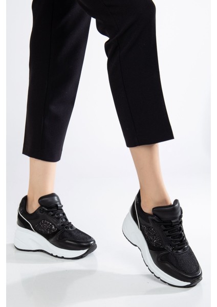 Kadın Sim Detaylı Sneaker Spor Ayakkabı