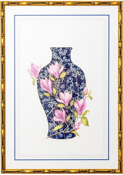 Blue Blanc Tablo 64X90X4 cm TBL0093