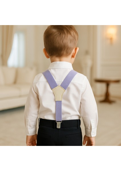 Erkek Bebek / Çocuk Papyon ve Pantolon Askısı Seti 0-6 Yaş Erkek Çocuk Şık Kombin ( 14 Renk ) fiyatları