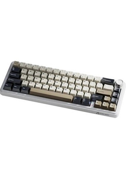 Attack Shark X66 Kablosuz Mekanik Klavye Side Printed Pbt Keycaps