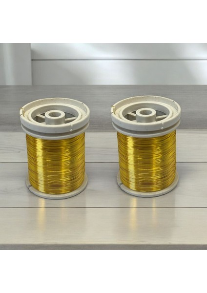 0.30MM(60GR-100METRE) Altın Renkli Filografi Teli (2 Adet 30 Gram )