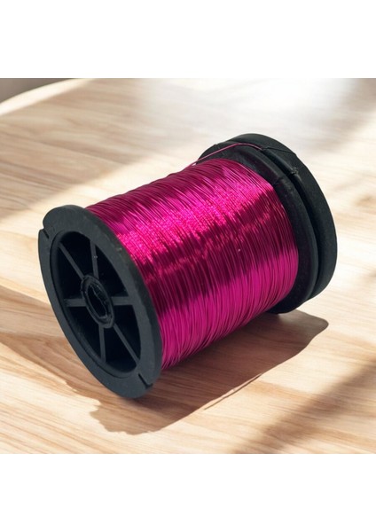 0.30MM(60GR-100METRE) Koyu Pembe Renkli Filografi Teli (2 Adet 30 Gram )