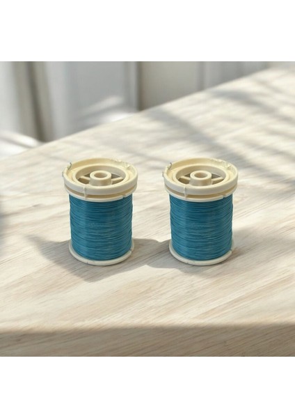 0.30MM(60GR-100METRE) Mat Mavi Renkli Filografi Teli (2 Adet 30 Gram )