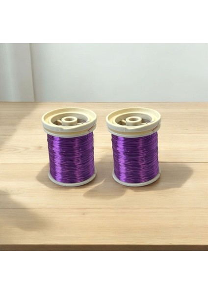 0.30MM(60GR-100METRE) Eflatun Renkli Filografi Teli (2 Adet 30 Gram )