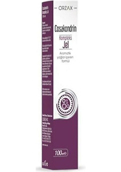 Doğal Cosakondrin Jel 100 Ml, Cilt Bakımında Kullanışlı ve Hafif Formülüyle.