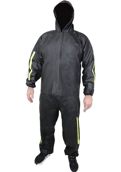 Şapkalı Kapişonlu Yağmur ve Rüzgar Geçirmez Pvc Motorcu Yağmurluk Alt Üst Takım Dikişsiz Garantli Şapkalı Reflektörlü Yağmurluk %100 Su Geçirmez fiyatları